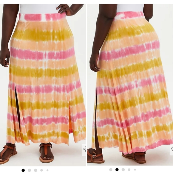 torrid Dresses & Skirts - NWT 5X Torrid tie dye maxi skirt